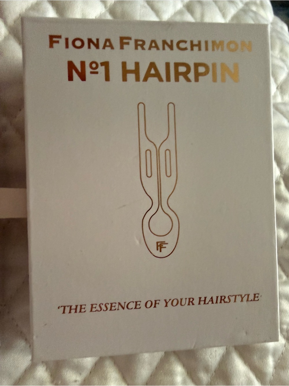 Fiona Franchimon N°1 Hairpin Set | Brown, Clear, Cream | NIB | Great For Updo - Picture 7 of 8